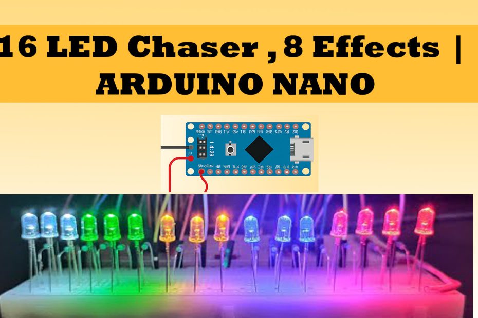 8 eft led chaserl