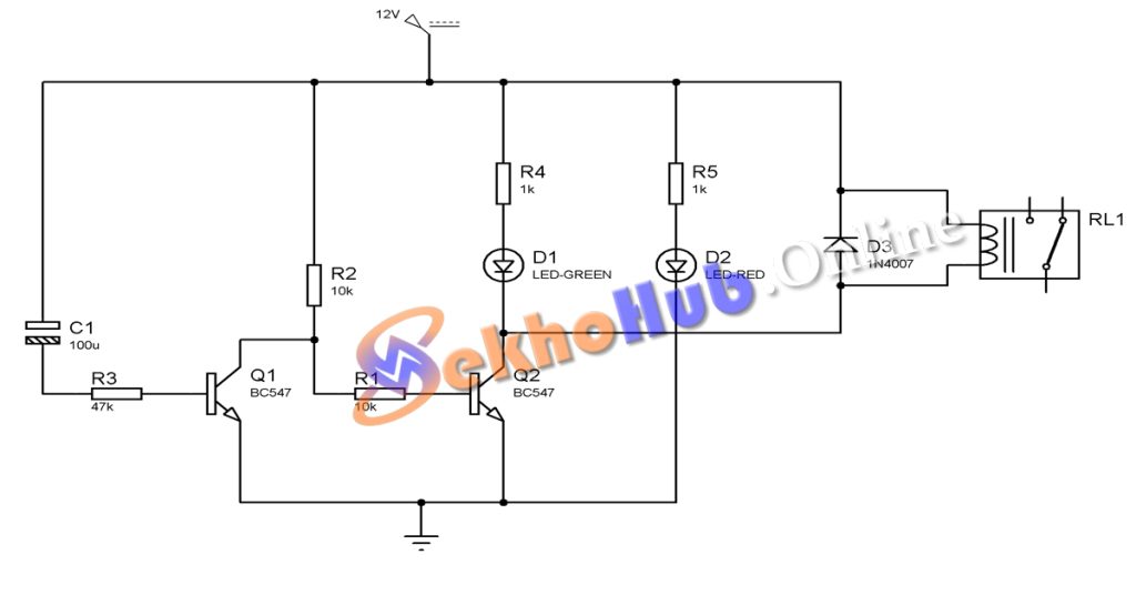 How to Make Delay Timer Switch DIY Electronics Project