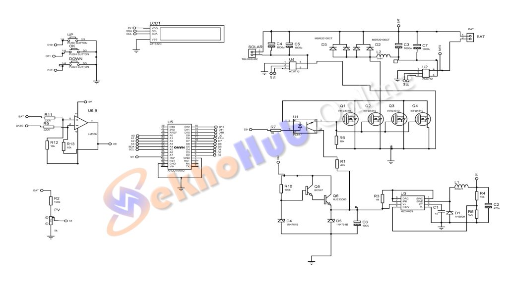 MPPT Solar Charge Controller INPUT 80V, OUTPUT 12V24V, 40A