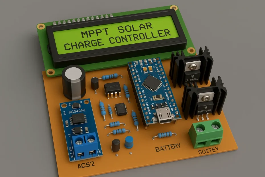 MPPT Solar Charge Controller INPUT 80V, OUTPUT 12V24V 40A