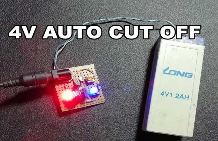 how to make 4v battery charger Automatic Battery is Fully Charger