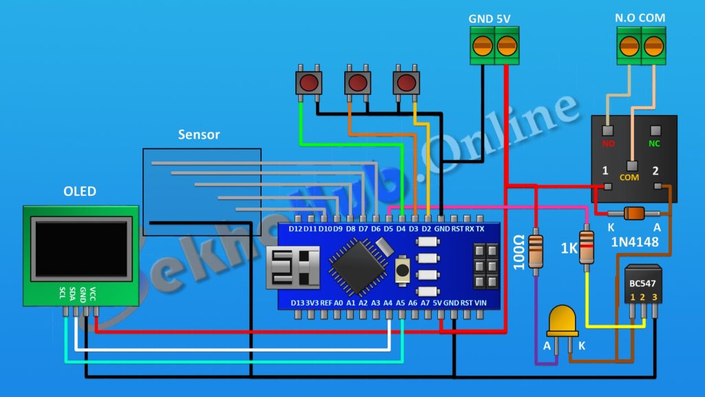Arduino Water Level Controller