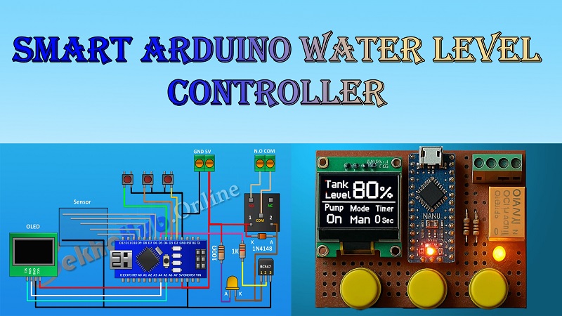 Complete Smart Arduino Water Level Controller