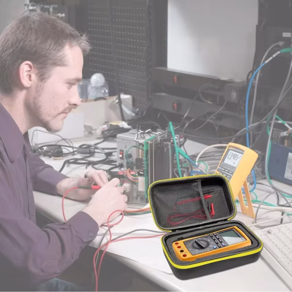 LTGEM EVA Hard Case for Fluke 117 Electricians True RMS Multimeter/sperry DM 6400 - Image 4