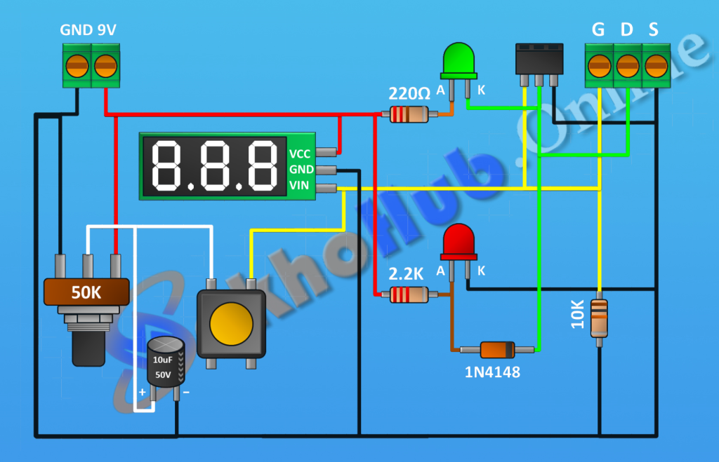 IGBT & MOSFET Tester 2.0 Circuit Diagram