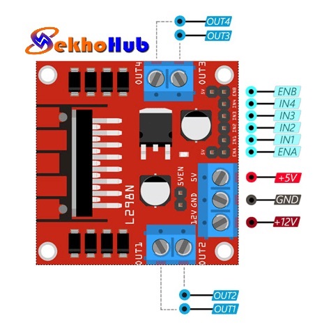 Motor Driver Module pin