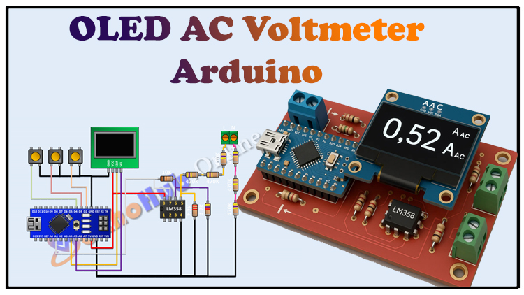 OLED AC Voltmeter