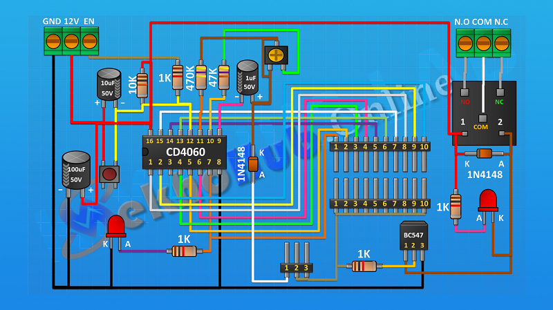 Programmable Timer Without Microcontroller