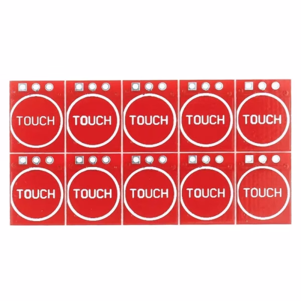TTP223 Touch button Module Capacitor type Single Channel Self Locking Touch switch sensor - Image 4