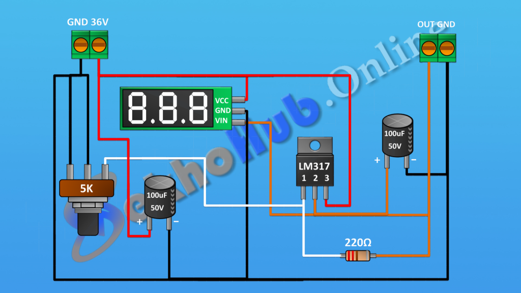 Variable Power Supply Circuit Diagram