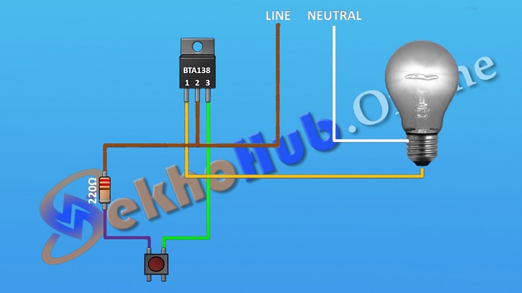 Basic TRIAC Switching Circuit