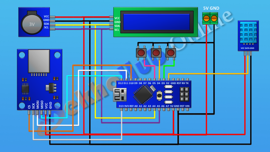 DIY Temperature Logger Arduino