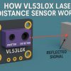 How VL53L0X Laser Distance Sensor Works