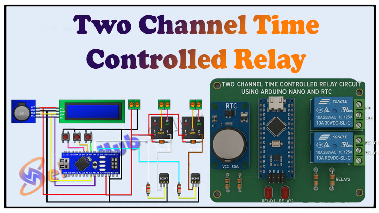 Two Channel Time Controlled Relay