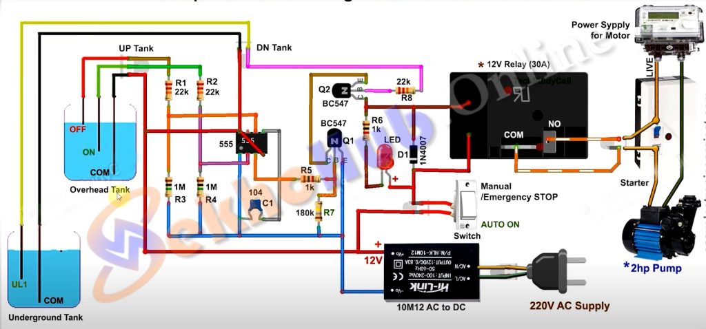 Automatic Water Pump Controller 