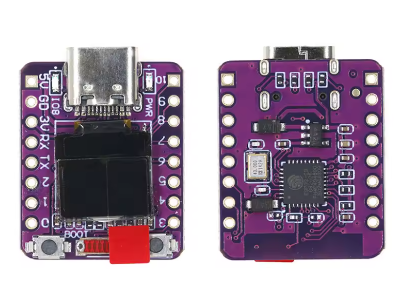 ESP32-C3 Capacitive Touch Counter